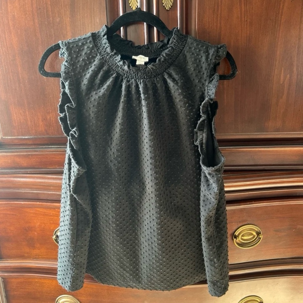 J Crew women’s sleeveless blous top